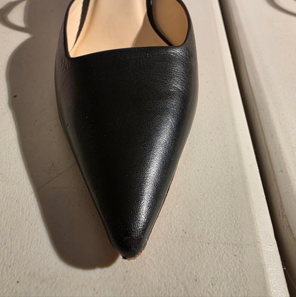 Guilhermina Anthro strappy black kitten heels, sz 8 EUC - Picture 12 of 13